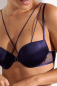 Preview: LISCA 85A SONDERPREIS 010361 NIGHTSCAPE Bügel-BH mit Schale glamour violet GV