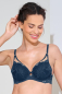 Preview: LISCA 010382 CHARISMA Bügel-BH mit Schale B-F, 70-90 cosmic blue KZ
