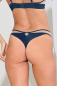 Preview: LISCA 012375 CHARISMA Brasil Slip mit Spitze 36-44 cosmic blue KZ