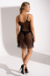 Preview: LISCA 013114 NIGHTSCAPE Negligee Trägerkleid Spitze S-L schwarz 02