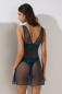 Preview: LISCA 013117 LOVELACE Babydoll / Negligee 36-42 blue emerald BE