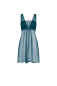 Preview: LISCA 013117 LOVELACE Babydoll / Negligee 36-42 blue emerald BE