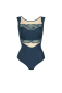 Preview: LISCA 013121 CHARISMA Brasil Body mit Spitze 36-44 cosmic blue KZ