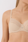 Preview: LISCA 80C SONDERPREIS 020147 ALEGRA Bügel BH mit Netz beige 22