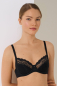 Preview: LISCA 80E Sonderpreis 020226 EVELYN Bügel BH mit Spitze schwarz 02