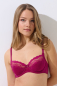 Preview: LISCA 020226 EVELYN Bügel BH mit Spitze B-E, 75-100 rose wine WE