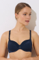 Preview: LISCA 95C Sonderpreis 020251 GRACIA Bügel-BH mit Schale blue shadow BS