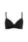 Preview: LISCA 020282 INES Soft BH Baumwolle B-D, 75-95 schwarz 02