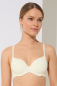 Preview: LISCA 75E SONDERPREIS 020284 INES Bügel-BH Baumwolle mit Schale cream CE