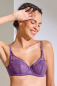 Preview: LISCA 020392 PATRICIA Bügel-BH mit Spitze B-E, 75-100 ultra violet V2