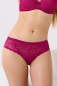 Preview: LISCA Gr. 40 Sonderpreis 022193 EVELYN Slip mit Spitze rose wine WE