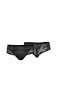 Preview: LISCA 022194 EVELYN Brasil Slip mit Spitze 36-44 schwarz 02