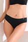 Preview: LISCA 022353 EVERYDAY seamless Brasil Slip mit Baumwolle S-XL schwarz 02