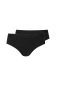 Preview: LISCA 032034 HERMES Herren Slip 2er Pack M-XXXL schwarz 02