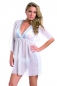 Preview: Restposten LENITA Strandshirt / Kaftan FLOWERS Gr. M 30232