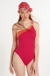 Preview: LISCA 043511 LAOS Badeanzug sportlich elegant S-L deep cyclamen C5