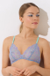 Preview: LISCA 060533 RAINBOW Soft BH mit Spitze S-L lavender blue LR
