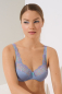 Preview: LISCA 060534 RAINBOW Bügel-BH mit Spitze B-E, 75-85 lavender blue LR