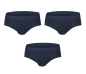 Preview: JOOP! 3er Pack 10224306 Cotton Stretch Slip dark sapphire 400