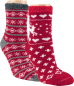 Preview: RS. Harmony 12800 Kuschelsocken "WEIHNACHTSZEIT" rot 35-38, 39-42