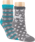 Preview: RS. Harmony 12800 Kuschelsocken "WEIHNACHTSZEIT" grau 35-38, 39-42