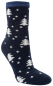 Preview: RS. Harmony 12806 Kuschelsocken "HIRSCH/TANNE" 1 Paar blau 35-38, 39-42