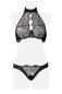 Preview: GREY VELVET 15119 Set Neckholder BH & Tanga S - XL