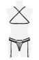 Preview: GREY VELVET 15123 Set BH & Straps String XS - XXL