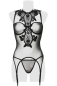 Preview: GREY VELVET 15263 Set Straps Top & String S - XL