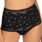 Preview: RÓZA 10147 High Waist Slip / Panty GIZELA schwarz S-XL
