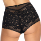 Preview: RÓZA 10147 High Waist Slip / Panty GIZELA schwarz S-XL