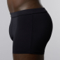 Preview: BRUNO BANANI 22021305-2672 Short 2er Pack MICRO SIMPLY blaugrau/schwarz
