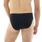 Preview: BRUNO BANANI 2er Pack Slip FLOWING S - XXXL schwarz 1811
