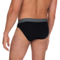 Preview: BRUNO BANANI 2er Pack Slip FLOWING S - XXXL mondgrau 3158