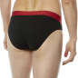 Preview: BRUNO BANANI 2er Pack Slip FLOWING S - XXXL rosenrot schwarz 4787
