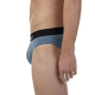 Preview: BRUNO BANANI 2er Pack Slip FLOWING S - XXXL steinblau 4855