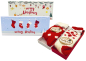Preview: TAUBERT 242183588 KUSCHELSOCKEN X-Mas Presents Sox in Box 1 Paar