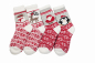 Preview: TAUBERT 762230588 KUSCHELSOCKEN dick SANTA ON TOUR 1 Paar in 4 Motive