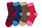 Preview: TAUBERT 762243588 KUSCHELSOCKEN 1 Paar FUEGO in 4 Farben lamb yarn