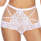 Preview: RÓZA 10140 High Waist Slip / Panty TORFI weiss-beige  S-XL