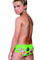 Preview: XTG Badehose für Jungen 128-134 (8) SMILEY 400112 schwarz