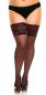 Preview: GLAMORY Deluxe 20 Halterlose Strümpfe Gr. 40 - 62 in 4 Farben G-50111