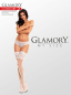 Preview: GLAMORY Comfort 20 Halterlose Strümpfe weiß  Gr. 40-62 G-50115