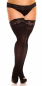 Preview: GLAMORY Micro 60 Halterlose Strümpfe schwarz Gr. 40 - 62 G-50118