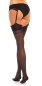Preview: GLAMORY Delight 20 Strapsstrümpfe mit Naht Gr. 40 - 62 in 4 Farben G-50132