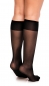 Preview: GLAMORY Fit 20 Extraweite Kniestrümpfe Onesize schwarz, make up G-50142
