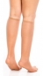 Preview: GLAMORY Fit 20 Extraweite Kniestrümpfe Onesize schwarz, make up G-50142