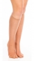 Preview: GLAMORY Fit 20 Extraweite Kniestrümpfe Onesize schwarz, make up G-50142