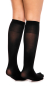 Preview: GLAMORY Fit 50 Extraweite Kniestrümpfe in schwarz G-50145