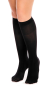 Preview: GLAMORY Fit 50 Extraweite Kniestrümpfe in schwarz G-50145
